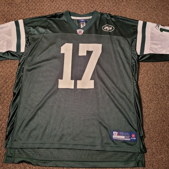 Reebok On Field New York Jets Edwards 17 Football Jersey - Picture 1 of 7